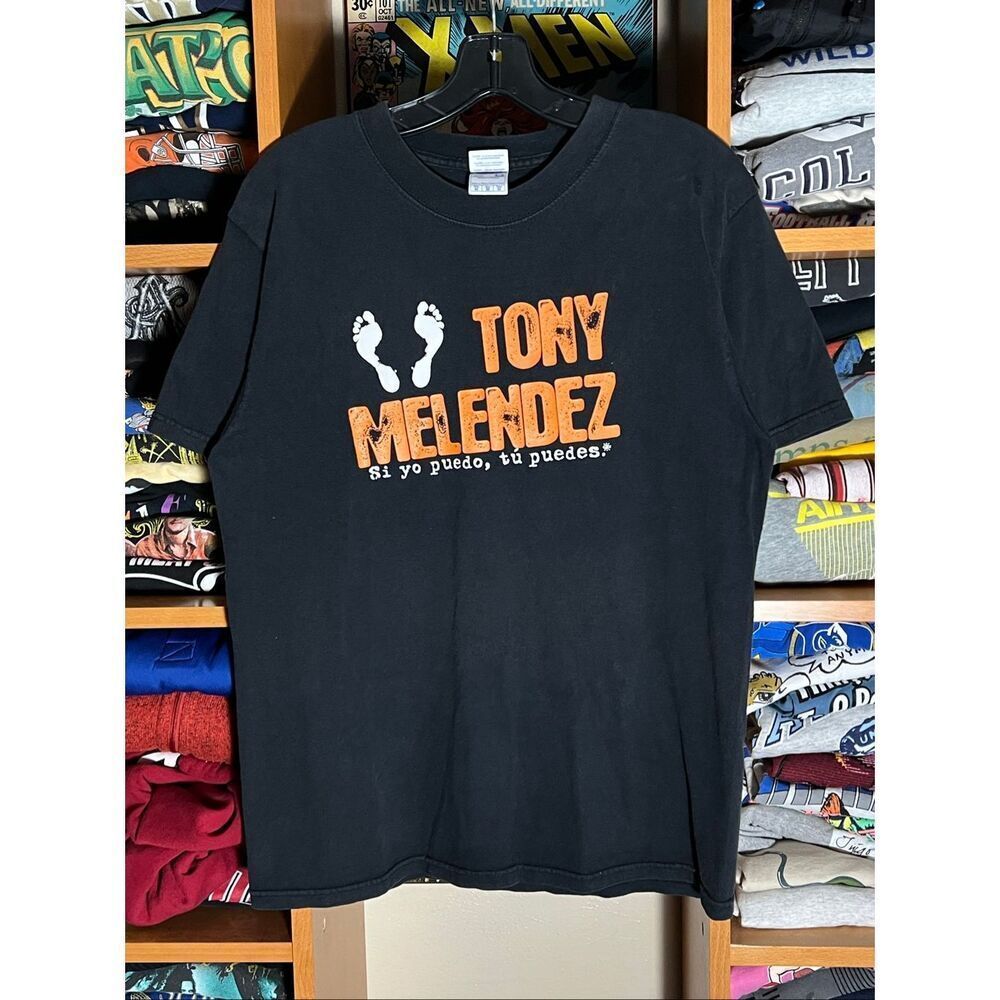 Vintage Tony Melendez Si Yo Pudeo Tu Puedes Tee